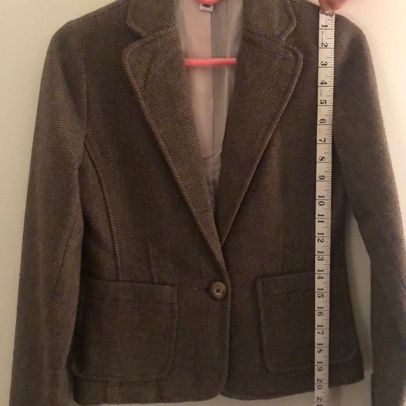 Old Navy brown and tan blazer XS - Picture 4 of 4